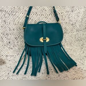 Dooney and Bourke Lulu Fiona Fringe Crossbody